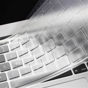 SHAR Noir Protection Clavier Compatible avec MacBook Air 13 Pouces  Rétroéclairé Magie Clavier avec Display & Touch ID, Antipoussière Silicone  Protection Clavier 