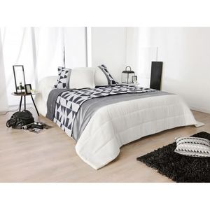 Linder Plaid /étoile 130cm x 180cm Tr/ès Confortable et Doux au Toucher id/éal cocooning Bleu Etoiles