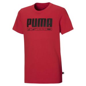T-SHIRT T-shirt Rouge Garçon Puma High Risk