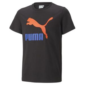 T-SHIRT T-shirt Noir Garçon Puma Classic Logo