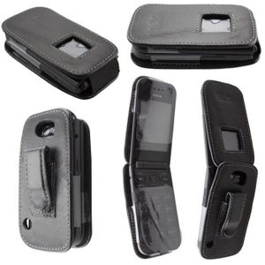 Étui Rigide Caseroxx En Cuir Pour Nokia 2720 Flip - Protection Complète - Neuf Sous Blister