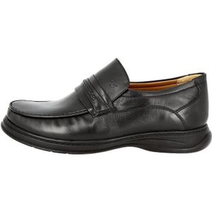 MOCASSIN Chaussure Médicale Homme en Cuir Noir - BELYM 276 