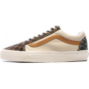 BASKET Baskets Homme - VANS - Old Skool - Beige - Tissu à