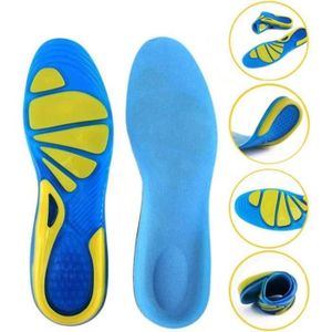 SEMELLE DE CHAUSSURE Semelle Gel 1 Paire ,Semelle Orthopédique de Sport Pieds Plats Support ,Semelle Gel Absorption Choc ,Semelle Confort Gel 34-46