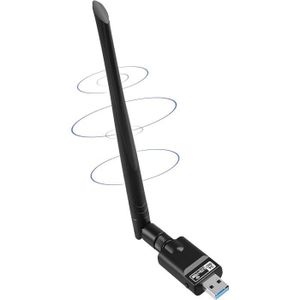 CLE WIFI - 3G Dongle WiFi 1300 Mbps, Adaptateur WiFi avec émette