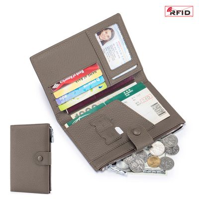 Porte-cartes Magnétiques World Trade - 3 Poches RFID - Pour Cartes, Billets, Passeport - Design Animalier