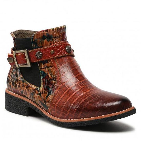 Bottine boots Laura vita COCRALIEO04H Femme Cocralieo 04 Bottines a la Cheville Orange