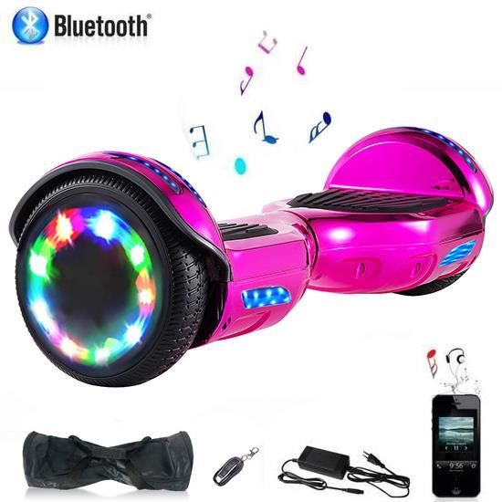 Bluetooth Hoverboard 6.5" Electric Scooters 2 roues Solde Skateboard pour enfants 