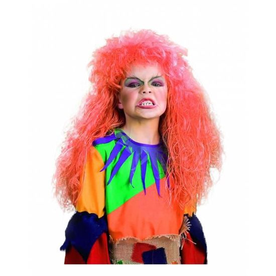 perruque rouge enfant