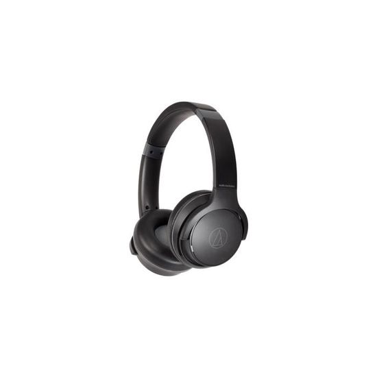 Casque audio Bluetooth Audio-Technica ATH-S220BT Noir - Sur-oreille - Longue autonomie