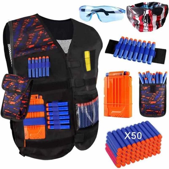 Kit d'équipement pour flèches Nerf - Spinel - Accessoires pour gilet  tactique - Mixte - Enfant - Cdiscount Jeux - Jouets