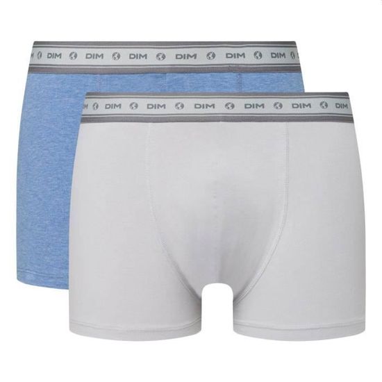 Slip Homme Lot De 2 – Coton Stretch Confortable – Idéal Pour Le Sport Et Le Quotidien – Coupe Classique Et Respirante - 2