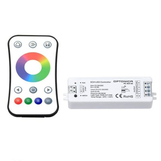 Kit Complet LED RGB/RGBW Contrôle RF 4A/channel 5 — free download