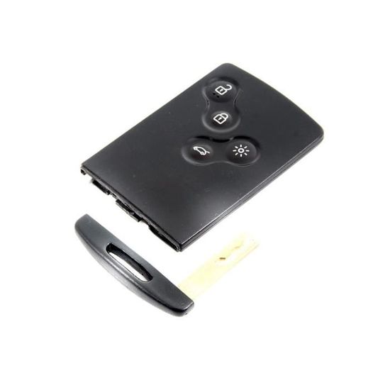 2x COQUES AVEC LOGO Pour CARTE CLÉ 4 BOUTONS RENAULT MEGANE 3 - Foto 7