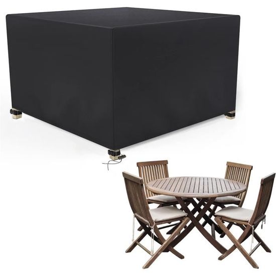 Housses Pour Mobilier De Jardin 85x85x85cm/LxWxH Bache Salon De Jardin