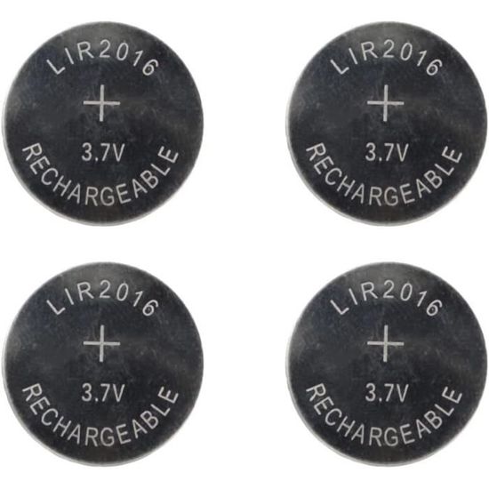 Chargeur De Piles Bouton BenjiPower – Rechargeable Pour LIR2016, LIR2025, CR2032