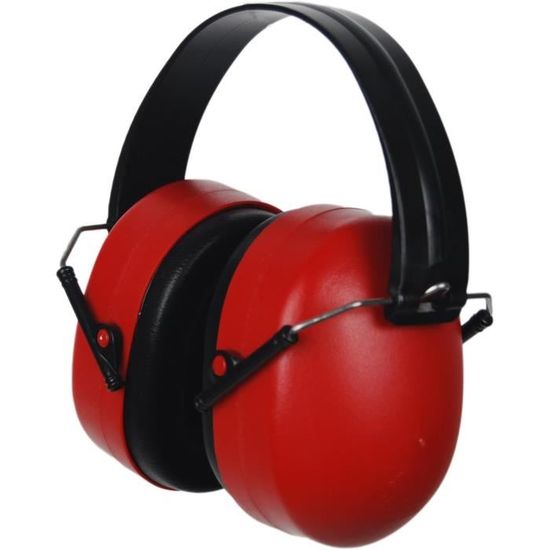 Casque Anti-bruit Stanley 98391 - Atténuation 26 DB - Taille Universelle Réglable - Pour Travaux, Bricolage, Atelier