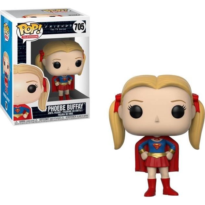 Figurine Funko Pop! Friends: Phoebe en super héroïne - Cdiscount