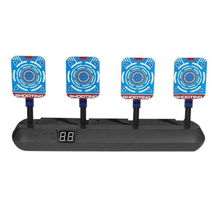 Cible de notation électronique pour enfants - Précision améliorée - Réinitialisation automatique - Effet sonore rotatif à 360 degrés - Pour entraînement de compétition Cible de notation électronique pour enfants - Précision améliorée - Réinitialisation automatique - Effet sonore rotatif à 360 degrés - Pour entraînement de compétition