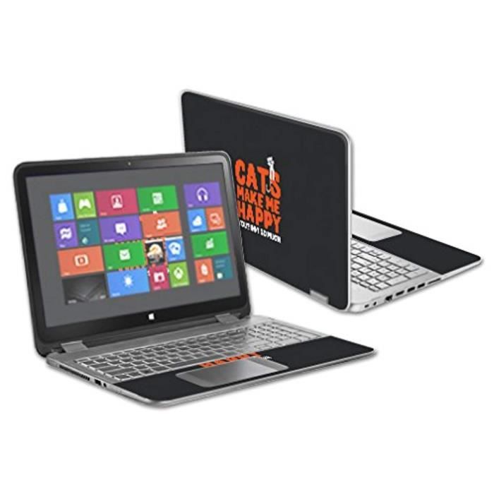 Sac De Voyage WT578 skin compatible avec hp envy x360 15.6 (2014) housse de protection en vinyle autocollant, durable et unique faci