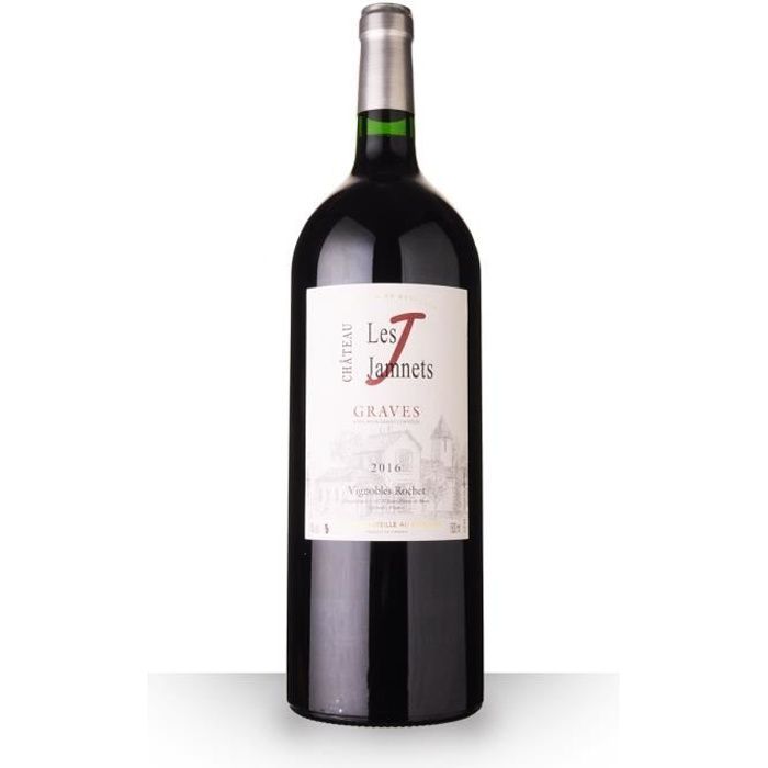 Magnum Château Les Jamnets 2016 AOC Graves - 150cl - Vin Rouge