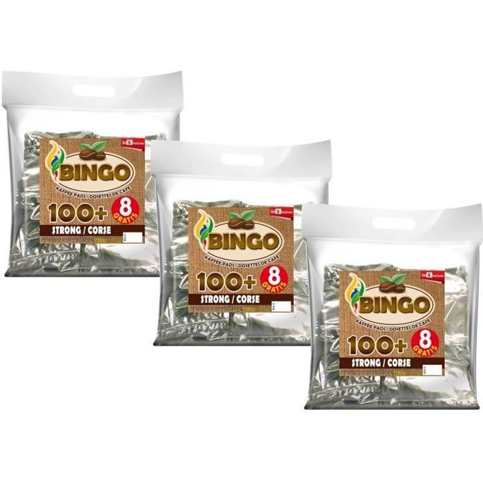 BINGO Café Corsé 3x108 Dosettes