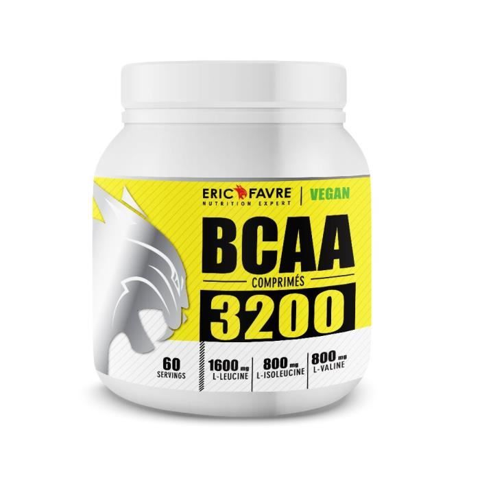 Eric Favre - BCAA 3200 Vegan - Acides aminés essentiels