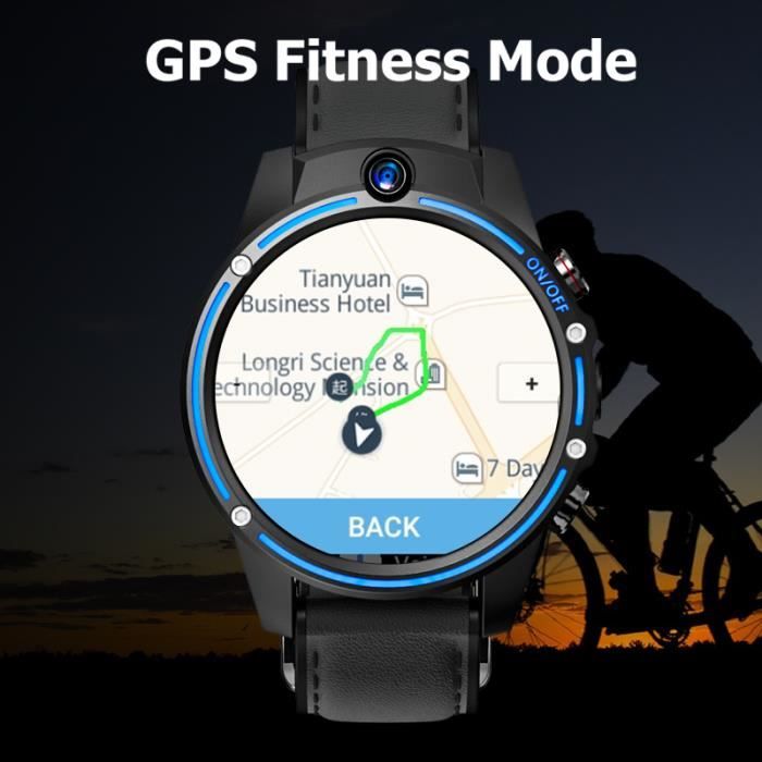 Nouveau KOSPET Vision 3GB 32GB montre intelligente hommes double caméra Sport Fitness 1.6 -Gorilla Glass 4G Bluetooth Android Smartw