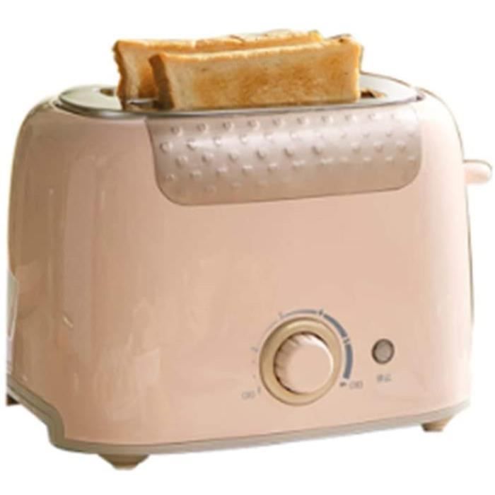 TOASTER YBZS Mini Multifonction Automatique GrillePain meacutenage Chauffage Rapide 2 tranches Machine Petit Sandwich de Pain gr1470