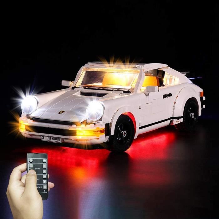 VEHICULE A CONSTRUIRE ENGIN TERRESTRE A CONSTRUIREZHLY Kit De Lumière LED Kit de Éclairage pour Lego Porsche 911319