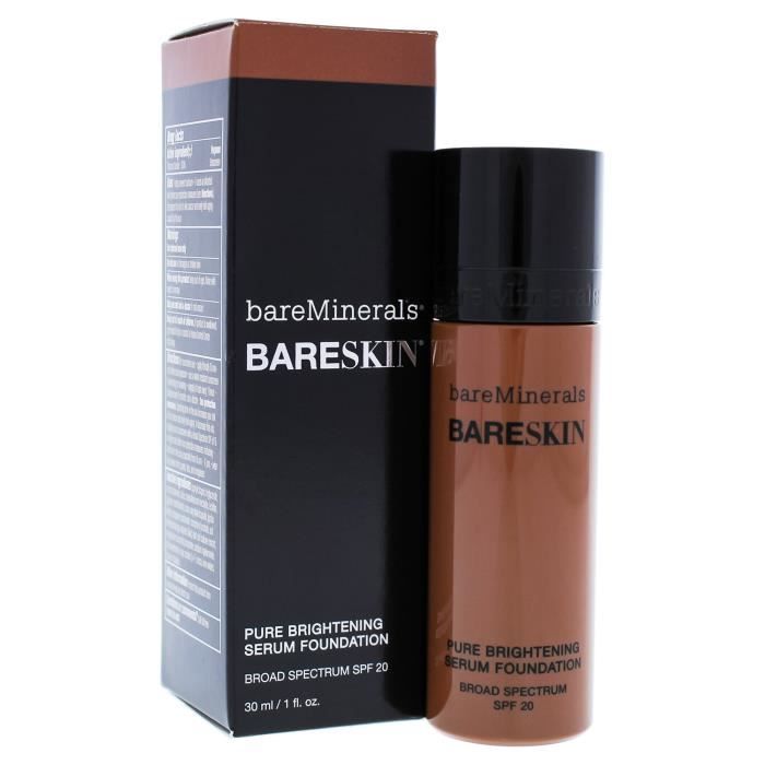 BareSkin Pure Brightening Serum Foundation SPF 20 All Skin Types - 20 Bare Mocha by bareMinerals for Women - 1 oz Foundation