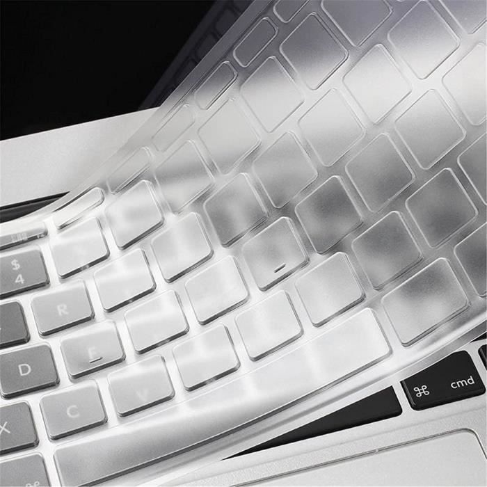 Keyboard Disposition Silicone Skin Français Clavier Coque de Protection/Couverture AZERTY pour MacBook Pro 13\