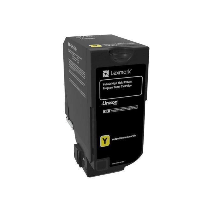 LEXMARK Return Toner YL High CX725