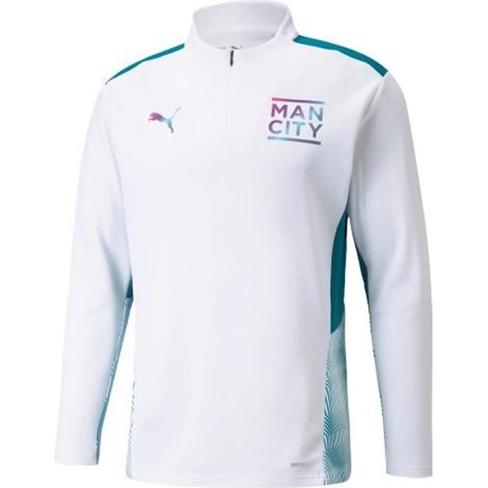 Sweat Manchester City Training 2021/22 - blanc/bleu clair - L