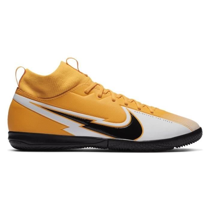 Chaussures NIKE Mercurial Superfly 7 Academy IC Orange - Mixte/Enfant