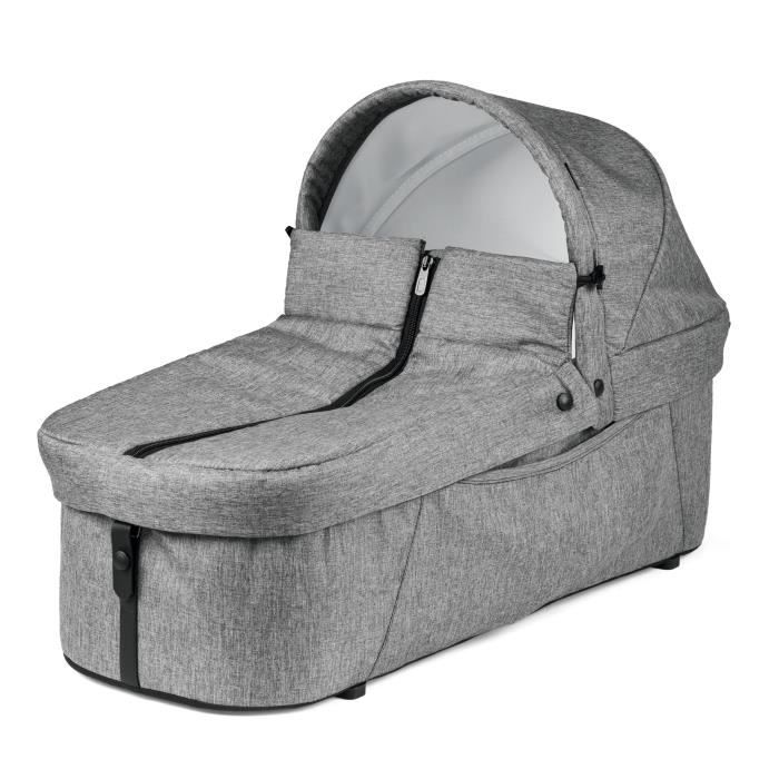PEG PEREGO Nacelle souple pour poussette Book For Two - Gris cinder