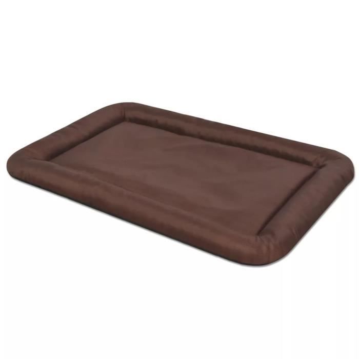 Matelas pour chiens Panier confort pour animaux de compagnie Taille S Marron