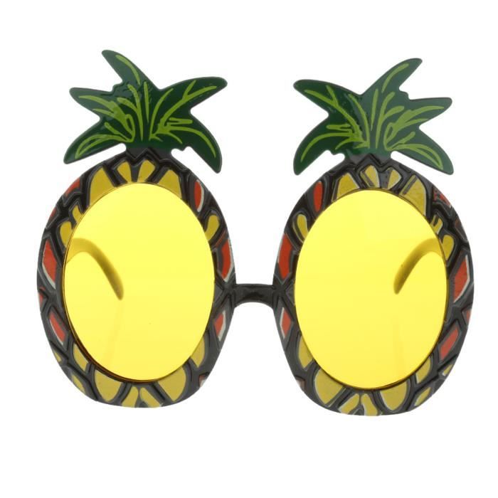 TRIXES Lunettes de Soleil Ananas Déguisement Tropical