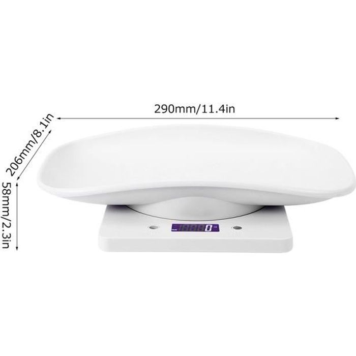 10kg Balance électronique pour petits animaux -POU HB15213
