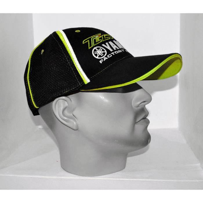 CASQUETTE YAMAHA FACTORY RACING M1 OFFICIELLE CAMO VERTE MOTO GP TECH3