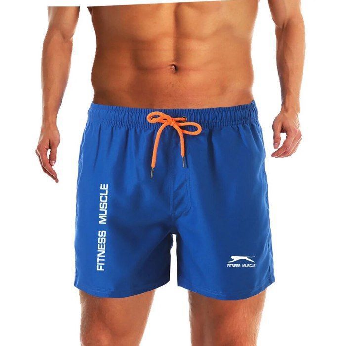Short De Bain Homme Licorne - Taille Élastique Séchage Rapide