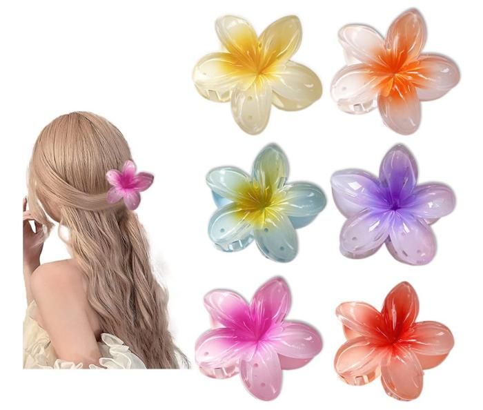 Flower barrettes hotsell