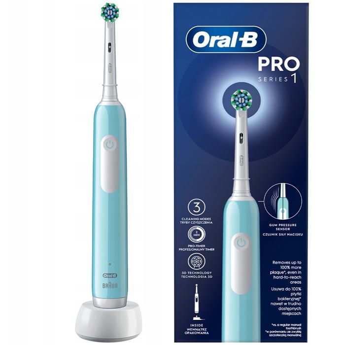 Brosse À Dents Électrique Oral-B Pro 1 – Brossage Oscillo-Rotatif, Minuteur Intégré - vue 3
