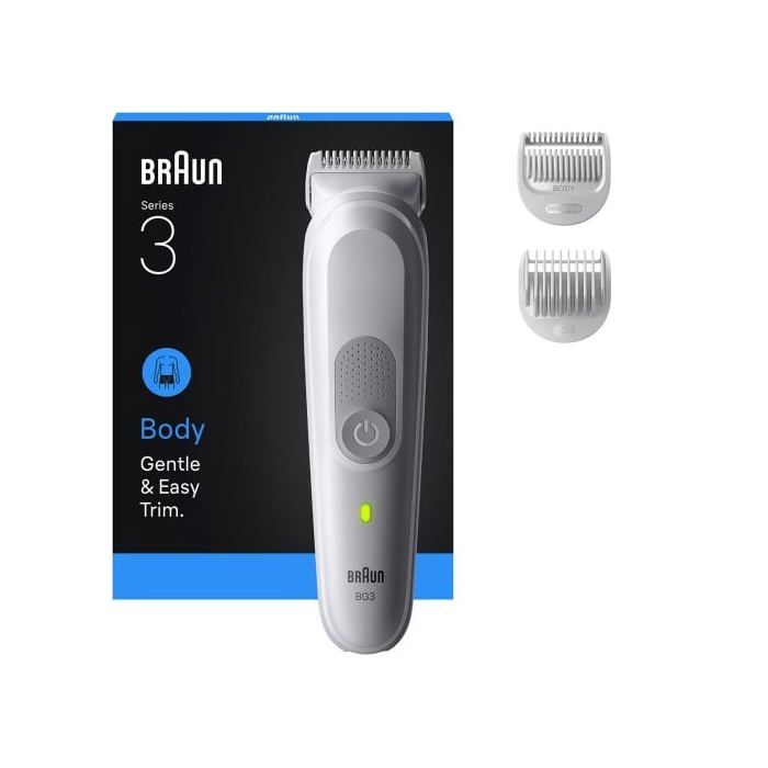 Afeitadora Braun Series 3 BG3530 inalámbrica  batería NiMH  80 min autonomía  resistente al agua