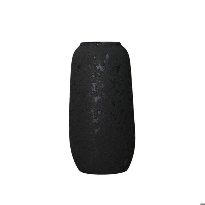 CERYAN XL - Vase en céramique noir H31 cm CERYAN XL - Vase en céramique noir H31 cm
