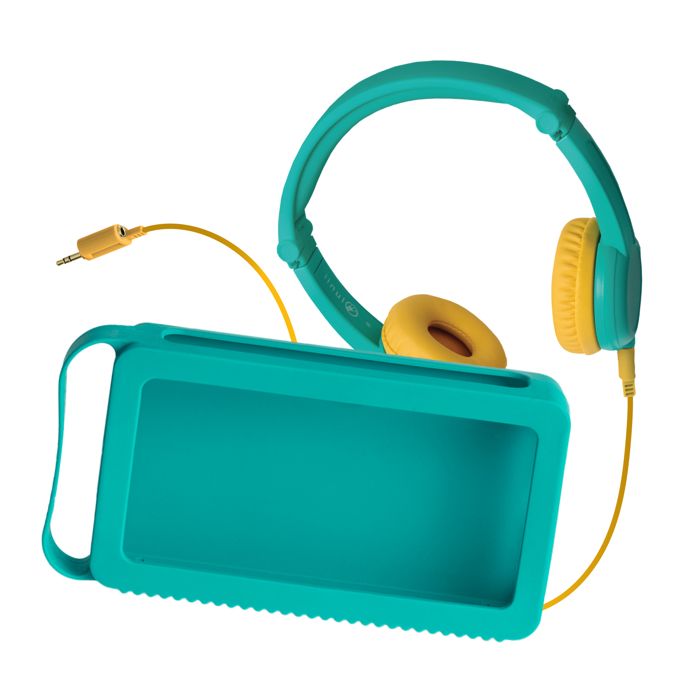 Console Educative - LUNII - Ma Fabrique à Histoires - Casque audio vert - Coque verte - 3 à 11 ans