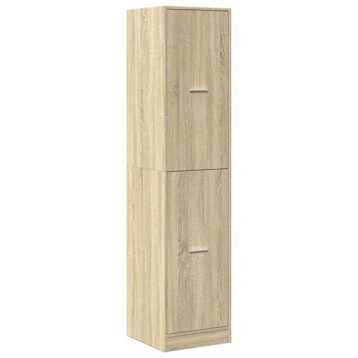 Brun Armoire dapothicaire JILLS Armoire à pharmacie/cuisine chêne sonoma bois dingénierie LV2177