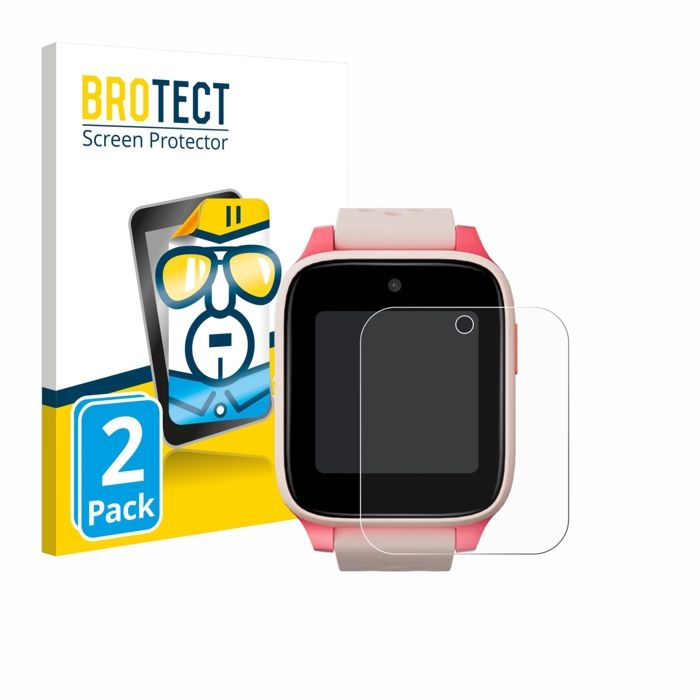 Protection Ecran BROTECT pour TCL Movetime Kids Watch MT46 2 Pièces - Film Protection Ultra Clair