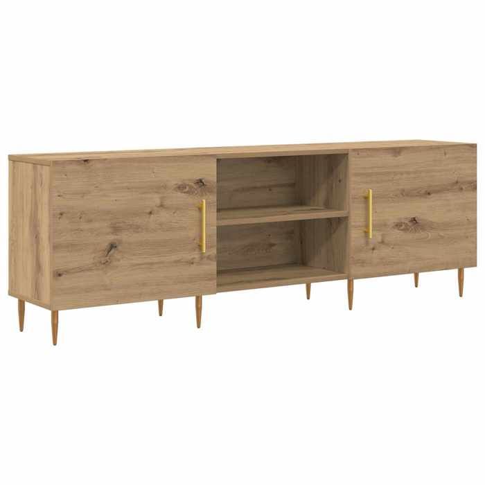 Décoratif - Armoire TV classique - Vidaxl - TABLE TV/BANC TV - chêne artisanal 150x30x50 cm - bois dingénierie 186739