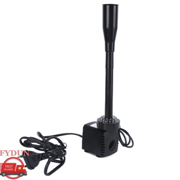 FYDUN Pompe à eau submersible pour aquarium Pompe à eau Submersible IP68 étanche animalerie technique Prise UE 220-240V 50Hz